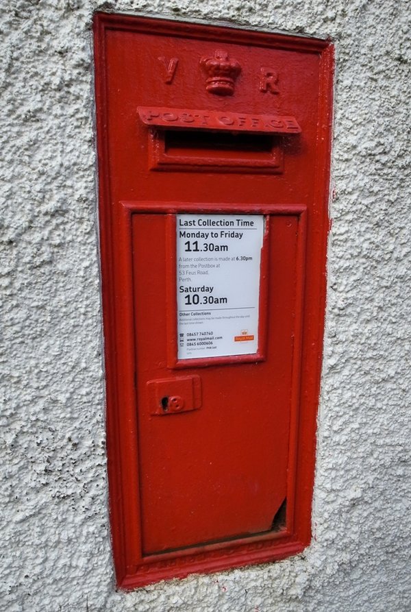 Post Box Inver Mill.JPG